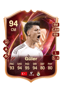 Arda Güler TOTS Champions 94 OVR