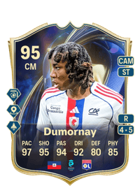 Melchie Dumornay Team of the Season 95 OVR