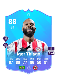 Igor Thiago POTM Premier League 88 OVR