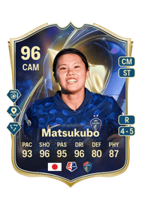 Manaka Matsukubo Team of the Season 96 OVR
