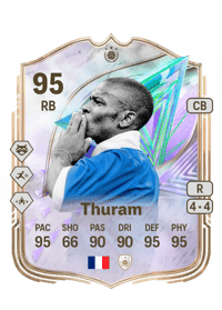 Lilian Thuram Festival of Football: Greats of the Game ICON 95 OVR