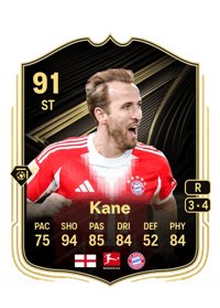 Harry Kane Team of the Week 91 OVR