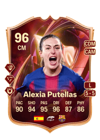 Alexia Putellas TOTS Champions 96 OVR