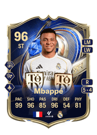 Kylian Mbappé TEAM OF THE YEAR 96 OVR