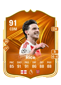 Declan Rice Star Performer 91 OVR