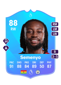 Antoine Semenyo POTM Premier League 88 OVR