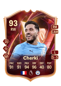 Rayan Cherki TOTS Champions 93 OVR