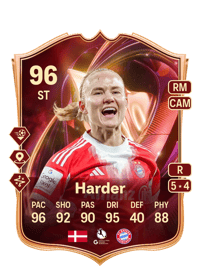 Pernille Harder TOTS Champions 96 OVR