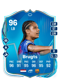 Esmee Brugts UEFA Women's Champions League Road to the Final 96 OVR