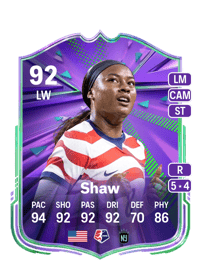 Jaedyn Shaw Festival of Football: National Pride 92 OVR