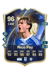 Nico Paz Team of the Season 96 OVR