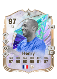 Thierry Henry Festival of Football: Greats of the Game ICON 97 OVR