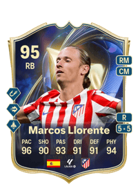 Marcos Llorente Team of the Season 95 OVR