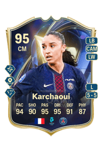 Sakina Karchaoui Team of the Season 95 OVR