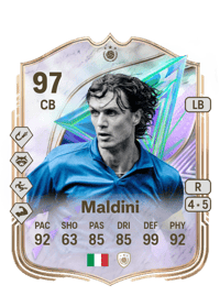 Paolo Maldini Festival of Football: Greats of the Game ICON 97 OVR