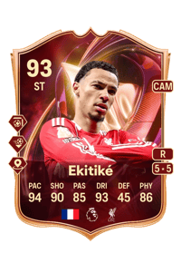Hugo Ekitiké TOTS Champions 93 OVR