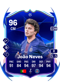 João Neves UEFA Champions League Road to the Final 96 OVR