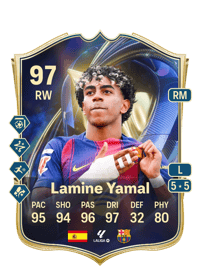 Lamine Yamal Team of the Season 97 OVR