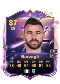 Andrea Barzagli UT Heroes 87 OVR