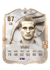 Nemanja Vidić Icon 87 OVR