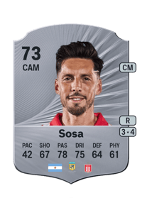 José Sosa Rare 73 OVR