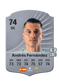 Andrés Fernández Rare 74 OVR