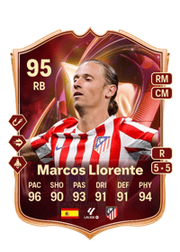Marcos Llorente TOTS Champions 95 OVR