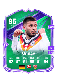 Deniz Undav Festival of Football Star Performer 95 OVR