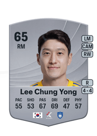 Lee Chung Yong Common 65 OVR