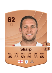 Billy Sharp Common 62 OVR
