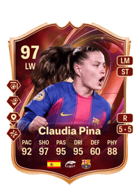 Claudia Pina TOTS Champions 97 OVR