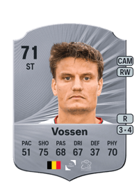 Jelle Vossen Rare 71 OVR