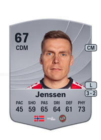 Ruben Yttergård Jenssen Common 67 OVR