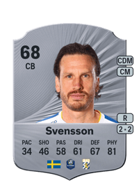 Gustav Svensson Rare 68 OVR
