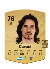 Edinson Cavani Common 76 OVR