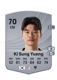 Ki Sung Yueng Common 70 OVR