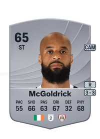 David McGoldrick Common 65 OVR