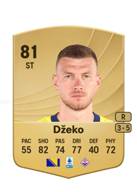 Edin Džeko Common 81 OVR