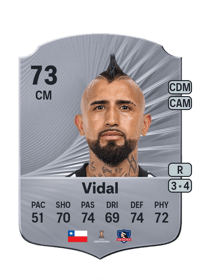 Arturo Vidal Rare 73 OVR