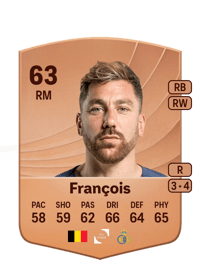 Guillaume François Common 63 OVR