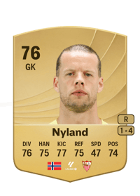 Ørjan Nyland Common 76 OVR