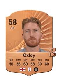 Mark Oxley Rare 58 OVR