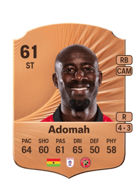 Albert Adomah Rare 61 OVR