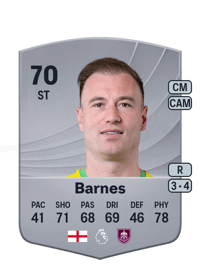 Ashley Barnes Common 70 OVR