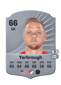 William Yarbrough Rare 66 OVR