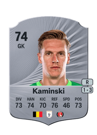 Thomas Kaminski Rare 74 OVR