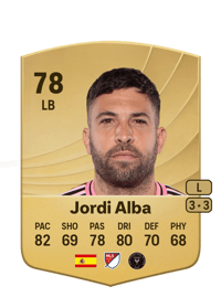 Jordi Alba Common 78 OVR