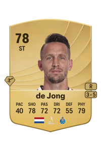 Luuk de Jong Common 78 OVR