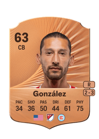 Omar González Rare 63 OVR