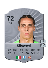 Marco Silvestri Rare 72 OVR